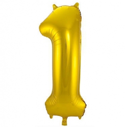 Cijfer  1 ballon 86 cm