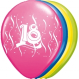 18 jaar Ballonnen