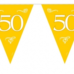 50 Goud Vlaggenlijn