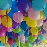 Helium Ballonnen  100 stuks assortie kleur