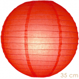 Lampion rood 35 cm 10 stuks